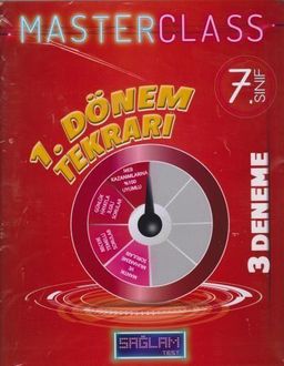 7. Sınıf Master Class 1. Dönem Tekrarı 3 Deneme