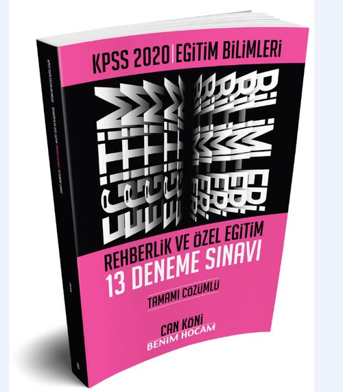 2020 Eğitim Bilimleri Rehberlik ve Özel Eğitim Tamamı Çözümlü 13 Deneme