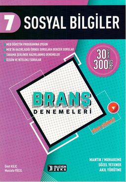 7. Sınıf Sosyal Bilgiler Branş Denemeleri
