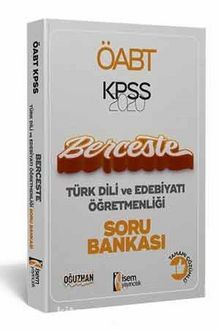 2020 Berceste ÖABT Türk Dili ve Edebiyatı Öğretmenliği Tamamı Çözümlü Soru Bankası 