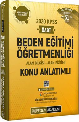 2020 ÖABT Beden Eğitimi Öğretmenliği Konu Anlatımlı
