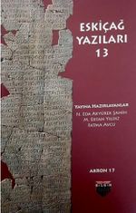 Eskiçağ Yazıları 13
