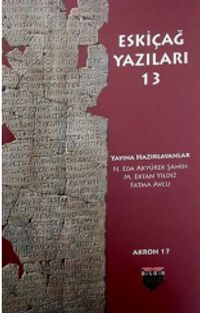 Eskiçağ Yazıları 13