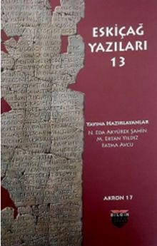 Eskiçağ Yazıları 13