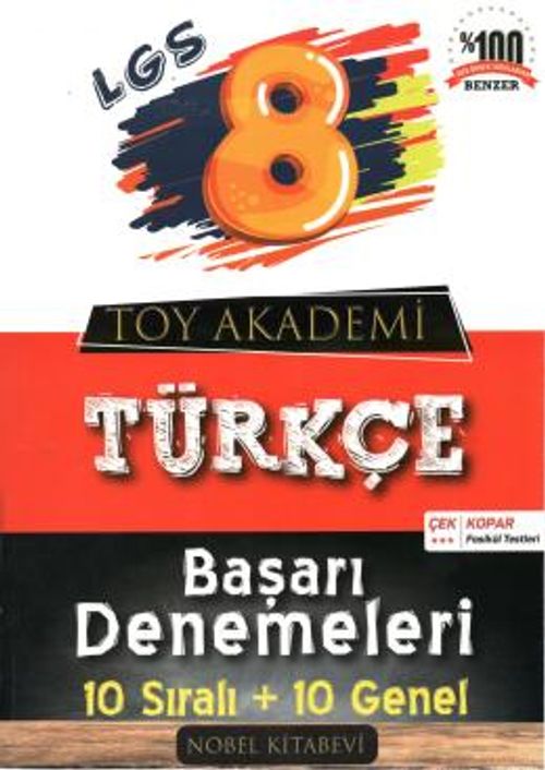 8. Sınıf Türkçe 10'lu Deneme