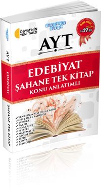 AYT Edebiyat Şahane Tek Kitap Konu Anlatımlı