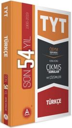 TYT Türkçe Son 54 Yıl Tamamı Çözümlü Konu Konu Çıkmış Sorular
