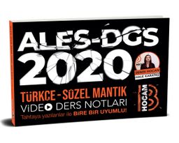 2020 ALES DGS Türkçe - Sözel Mantık Video Ders Notları 