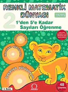 1'den 5'e Kadar Sayıları Öğrenme / Renkli Matematik Dünyası