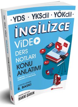 YDS-YKSDİL-YÖKDİL Video Ders Notları