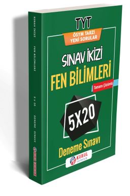 TYT Fen Bilimleri Sınav ikizi Tamamı Çözümlü 5x20 Deneme Sınavı