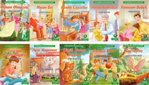 Avuçlarımdaki Çocukluğum Dizisi (10 Kitap Takım ) (2-6 Yaş)