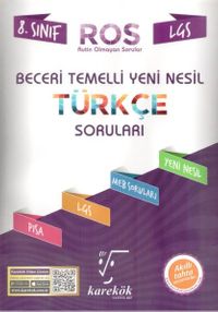 8. Sınıf LGS Beceri Temelli Yeni Nesil Türkçe Soruları