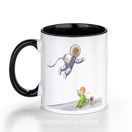 Porselen Kupa - Küçük Prens - Astronaut