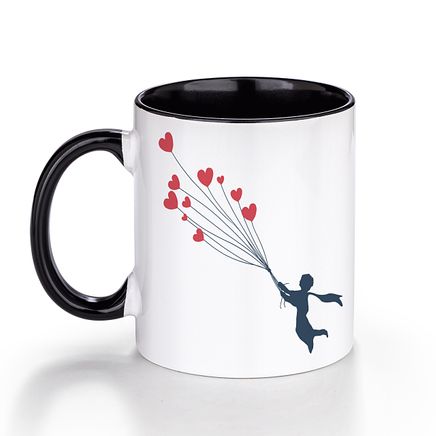 Porselen Kupa - Küçük Prens - Heart Balloons