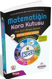 2020 KPSS Matematiğin Kara Kutusu 2. Cilt Çıkmış Sorular Konu Özetli Soru Bankası