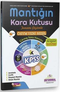 2020 KPSS Mantığın Kara Kutusu Çıkmış Sorular Soru Bankası Çözümlü 