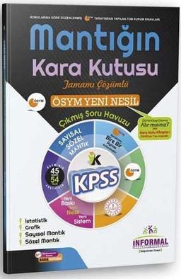 2020 KPSS Mantığın Kara Kutusu Çıkmış Sorular Soru Bankası Çözümlü 