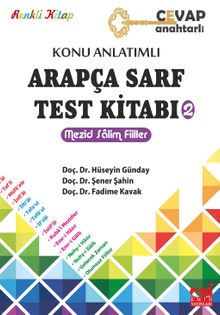 Konu Anlatımlı Arapça Sarf Test Kitabı-2