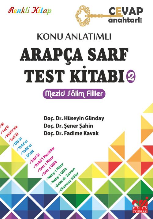 Konu Anlatımlı Arapça Sarf Test Kitabı-2