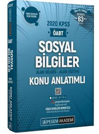 2020 KPSS ÖABT Sosyal Bilgiler Video Destekli Konu Anlatımlı Modüler Set (3 Kitap)