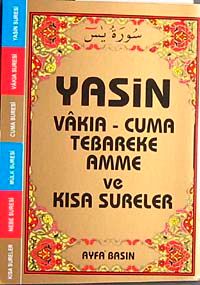 Yasin Vakıa-Cuma Tebareke Amme ve Kısa Sureler (Cep Boy Kod:004)
