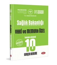 2020 Sağlık Bakanlığı ve Bağlı Kuruluşları Görevde Yükselme Sınavı Vhki ve Memura Özel Tamamı Çözümlü 10 Gerçek Deneme