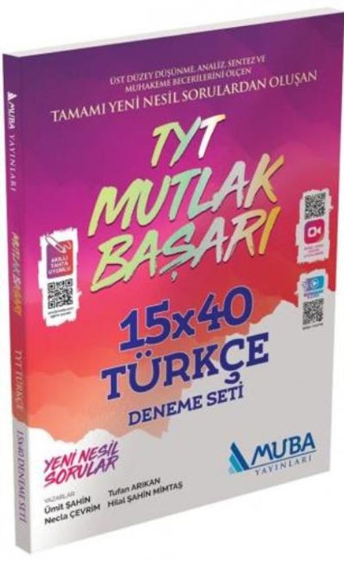 Mutlak Başarı Tyt Türkçe Mutlak Başarı 15x40 Deneme Seti