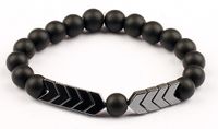 Çavuş Hematit Doğal Taş Bileklik (ÇHS-31)