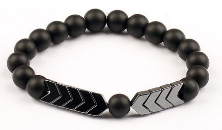 Çavuş Hematit Doğal Taş Bileklik (ÇHS-31)