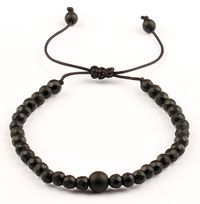 Fasetli Oniks Doğal Taş Bileklik (FSO-32)