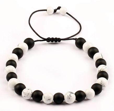 Oniks Havlit Doğal Taş Bileklik (SH-06)