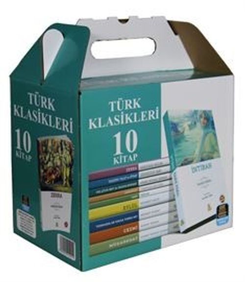 Mercan Türk Klasikleri Seti (10 Kitap) Sadeleştirilmiş İnceleme Tam Metin