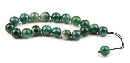 Doğaltaş Akik - 17'li Efe Yeşil (DT26)