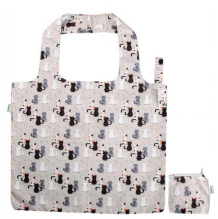 Askılı Bez Çanta - Kediler (151)