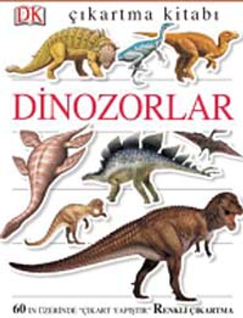 Çıkartma Kitabı - Dinozorlar