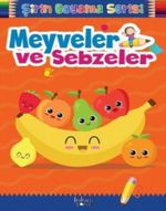 Meyveler ve Sebzeler / Şirin Boyama Serisi