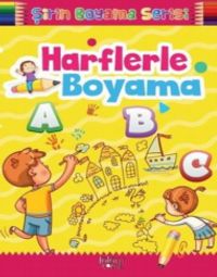 Harflerle Boyama / Şirin Boyama Serisi