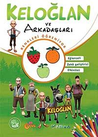 Keloğlan ve Arkadaşları / Renkleri Öğreniyor - Boyama Kitabı