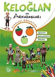 Keloğlan ve Arkadaşları / Renkleri Öğreniyor - Boyama Kitabı
