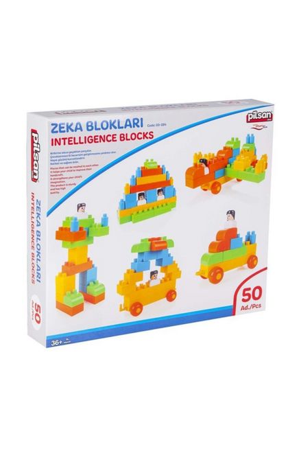 Pilsan Zeka Blokları Kutu 50 Parça(03299)