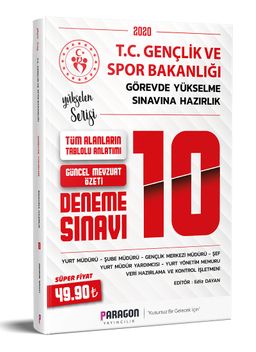 2020 GYS Gençlik ve Spor Bakanlığı Konu ve Mevzuat Özetli 10 Deneme