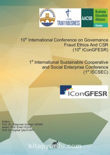 1st International Sustainable Cooperative and Social Enterprise Conference (1st ISCSEC) & 10th International Conference on Governance Fraud Ethics And CSR (10thIConGFESR)