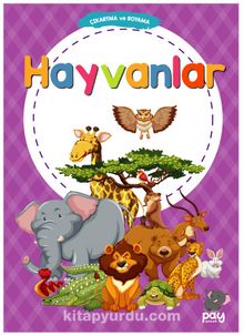 Çıkartma ve Boyama - Hayvanlar - Birsen Gündüz