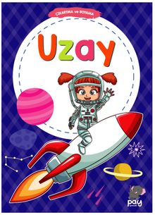 Çıkartma ve Boyama - Uzay