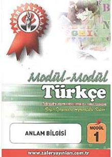 Türkçe Modül -1 / Anlam Bilgisi