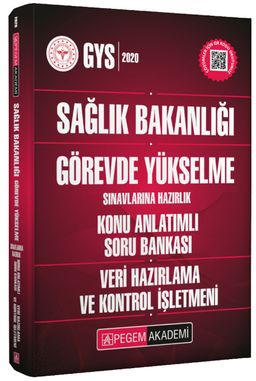 2020 Sağlık Bakanlığı Görevde Yükselme Sınavlarına Hazırlık Konu Anlatımlı Soru Bankası Veri Hazırlama ve Kontrol İşletmeni