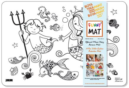 Funny Mat - Deniz Kızı