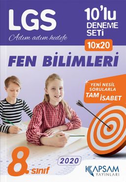LGS Fen Bilimleri 10'lu Deneme Seti