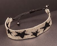 Miyuki Gümüş Siyah Yıldız (Miyuki 704)